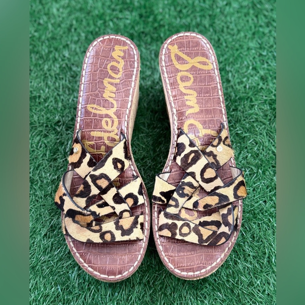Sam Edleman Raynere Wedges Size 8